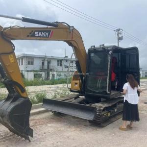 Wholesale used mideum size excavator used sany 75c/secodn hand sany 75c on sale from china suppliers
