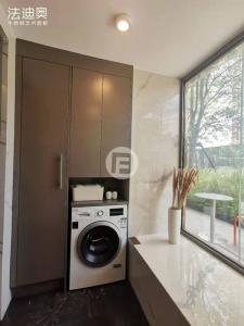 Wholesale Rose Gold Laundry Sink Cabinet Balcony Storage Unit Custom Size from china suppliers