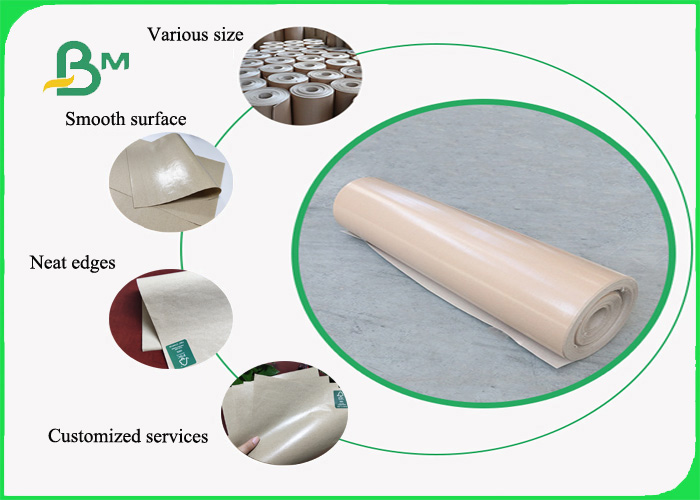AA 70gr + 10gr Coated Paper With Polyethylene Untearable Craft Paper As Base
