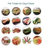 Good Pet Treats Dog Chews Bone food Extruder Machine ISO9001 2008 Certification