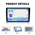 10inch 2Din 8Core Car Stereo Autoradio Universal WIFI GPS QELD 2k Screen Car