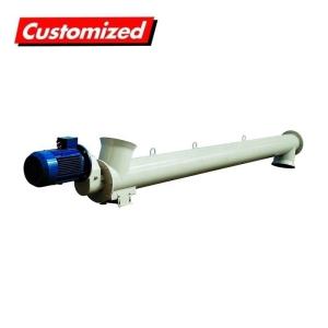 Wholesale Stainless Steel Inclined Flexible Auger Conveyor For Powder Heavy Duty And Customized from china suppliers