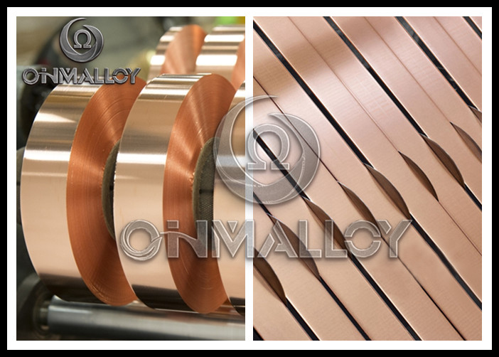 Cu - Etp Pure Metals , Pure Copper Foil 0.005mm × 100mm Used For Precision Instrument
