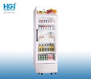 Wholesale R134A 310L Fan Cooling Refrigerator Display Upright Showcase Cooler Chiller from china suppliers