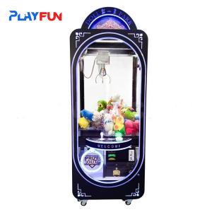 Wholesale Playfun Black Metal Full Mounted or Unmounted Shopping Mall Cheap Arcade Prize Gift Game Crane Claw Machine from china suppliers