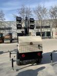 Trailer Type Vehicle Mounted Light Tower Hydraulic Telescopic Support 9 Meters