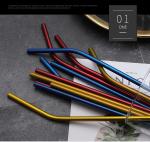 Environmentally Friendly Reusable Stainless Steel Straws With Polishing Surface