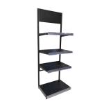 Metal Black Quilt Pillow Bedding Display Rack Supermarket Retail