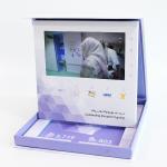 business advertising electronic 4.3inch video booklet with USB cable , video