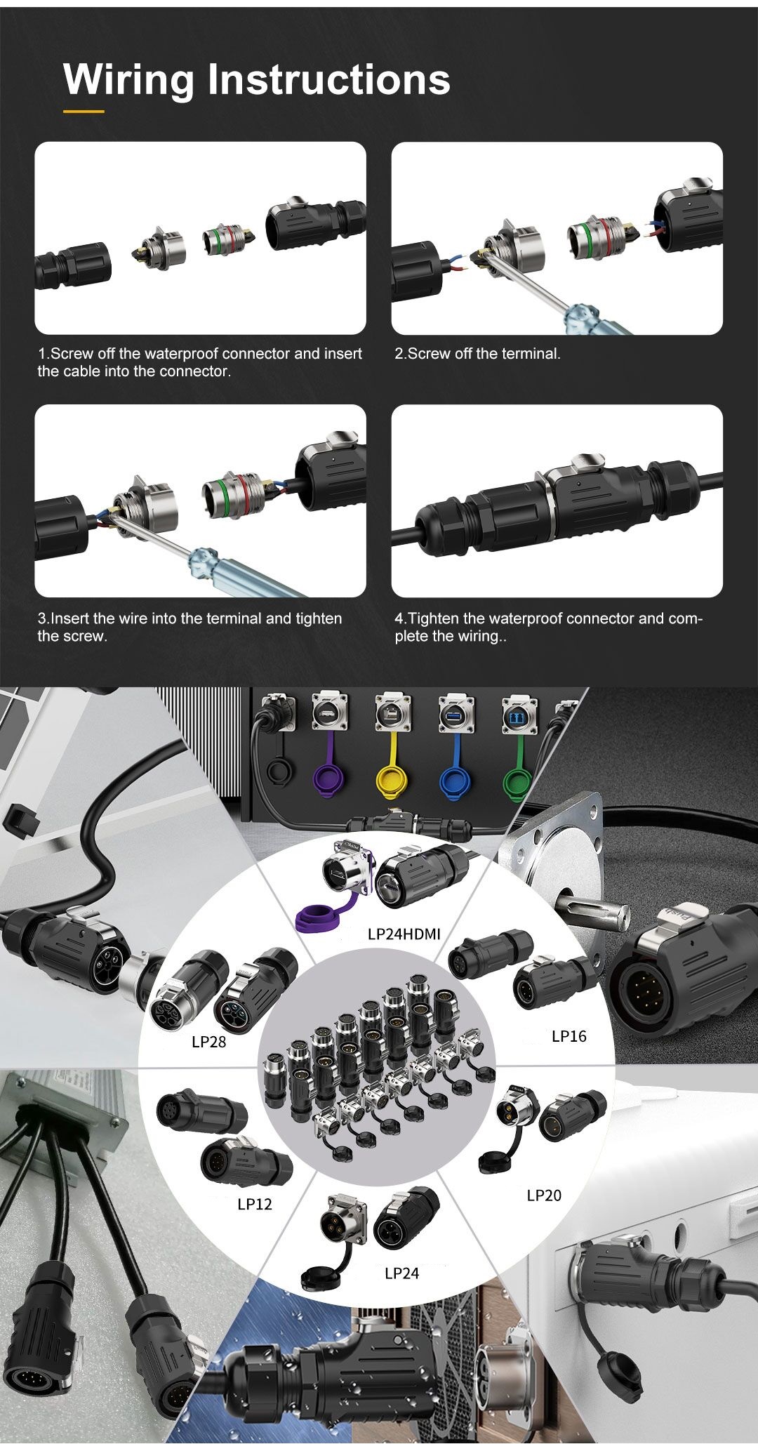 automotive electrical wire connectors