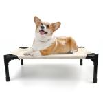 Outdoor Raised Elevated Travel Pet Bed Cots With No Slip Feet