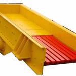 Limestone / Granite Vibratory Feeder High Efficiency Convenient Maintenance