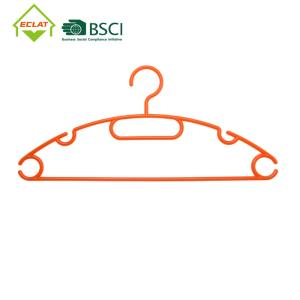 Wholesale PP 40CM Contoured Heavy Duty Plastic Coat Hangers Multipurpose from china suppliers