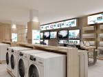 Washing Machine Home Appliances Display Rack Stand Electrical Equipment Store