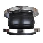 Single Ball Rubber Joints For Pipes With Metal Flange Epdm Rubber Flexible