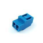 Standard Flange 2-Port Duplex LC UPC Optic Fiber Adapter Used Earless Coupler
