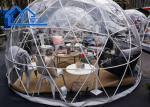 UV Resistant Commercial Dome Tent Fire Retardant Igloo Enfriador Dome Home Shape