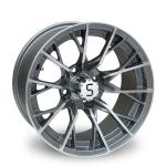 New Arrival 14 Inch Golf Cart Wheels Machined/ Gunmetal ET-25 Custom Support
