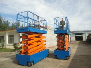 Wholesale 18m Hydraulic Lifting Platform Small Mini Electric Hydraulic Scissors from china suppliers