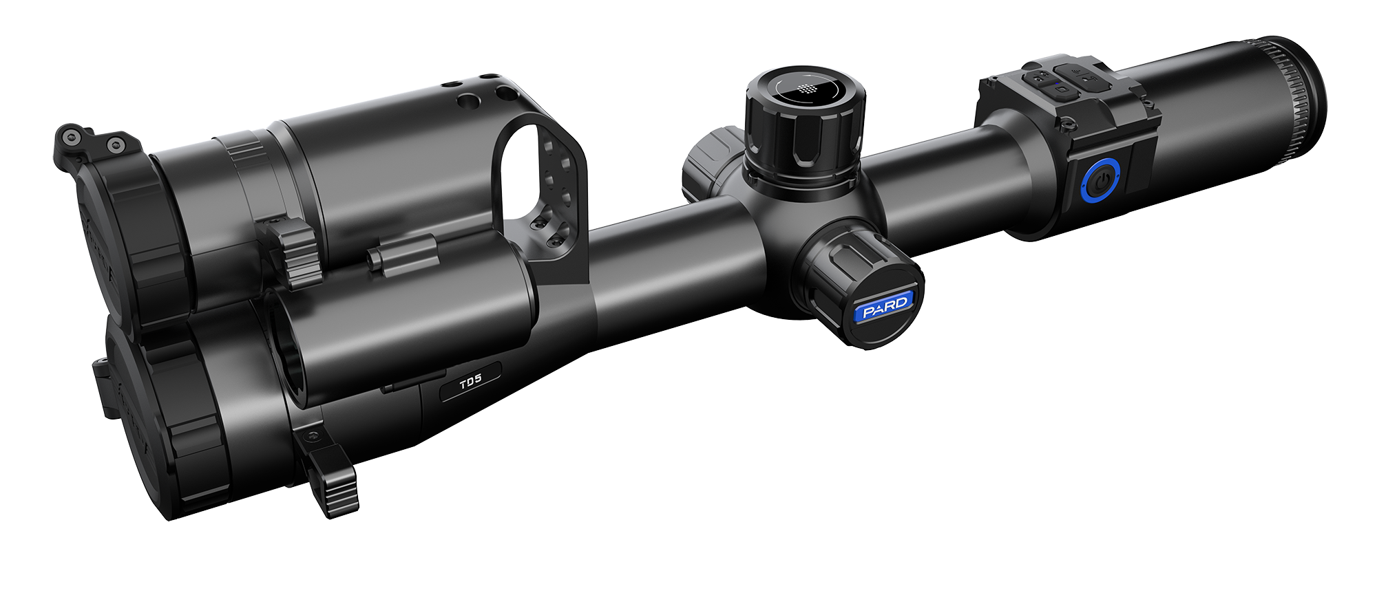Multi-spectral dual-light fusion thermal imaging night vision/full color laser ranging UND-TD32
