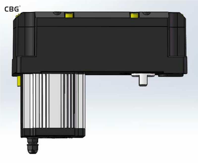 Customized Small Rotating Walkway Swing Barrier Gate For Access Control 30W/2A
