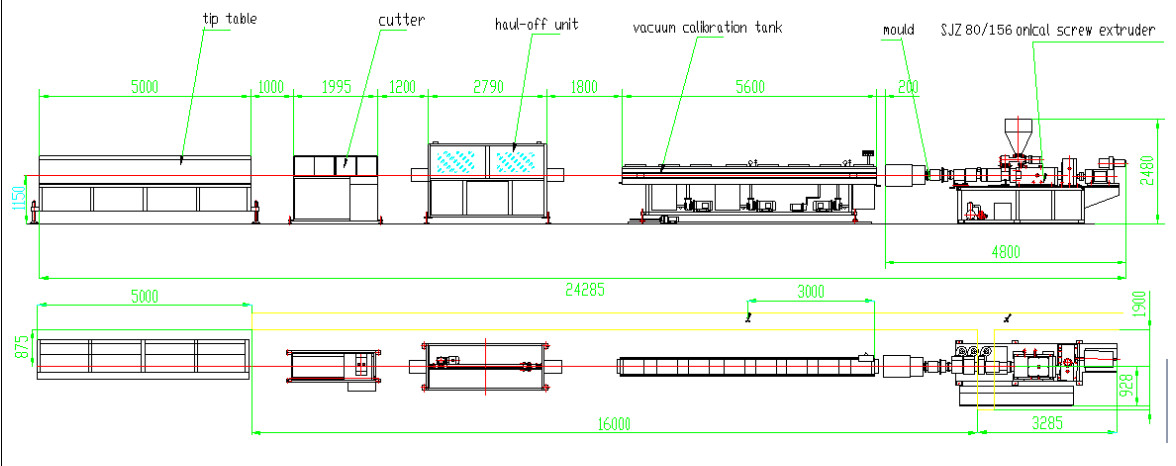 Plastic Extruder CPVC UPVC Pipe Extrusion Line HDPE PPR PP PVC Plastic PE Pipe Making Machine