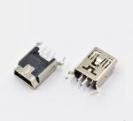 OEM DIP 180degree Female Usb Connector Pcb Mount Socket