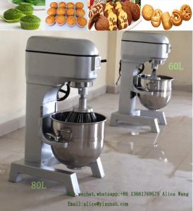 Wholesale Cake Mixer Machine Industrial cake mixer 80L commercial cake mixer for bakery cake dough mixer CE Approval from china suppliers