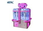 Rubik 'S Cube Coin Operated Claw Crane Game Machine 150W Four Player