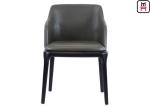 Padded Grace Arm Chair Wood Restaurant Chairs Modern Furniture With Round Safe