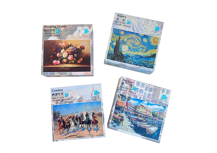 Holiday Gift Challenging Jigsaw Puzzles , Recyclable Scenic Jigsaw Puzzles