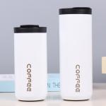 Warehouse Stock 350/500ml Metal Stainless Steel Travel Straight White Sublimatio
