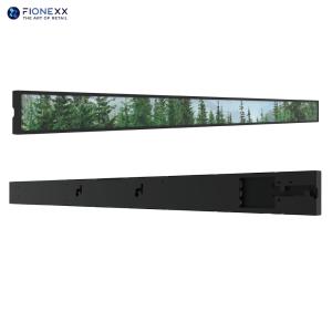 Wholesale Store Shelves Stretched Bar LCD Display 23.1 24 28 36 37 43 Inch Ultra Wide Supermarket Shelf Signage from china suppliers