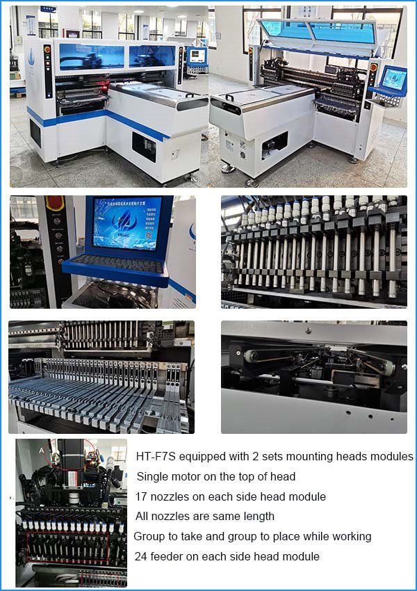 Highspeed Tube/Strip SMT Mounter 180k CPH Pick And Place Machine
