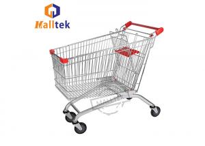 Wholesale 210L Supermarket Shopping Trolley Cart With 4 Wheel from china suppliers