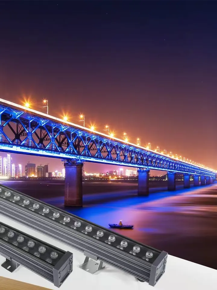 RGBWA UV 6in1 LED Bar Wash Light 18x15W For Event Wedding Club