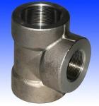 high pressure Socket weld & Threaded steel tee