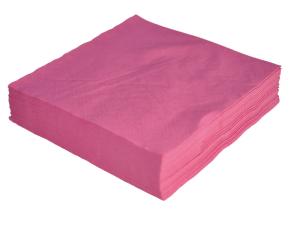 Wholesale 16gsm 2ply Magenta Color Paper Napkin Tissue Tableware Decoration from china suppliers