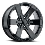 22x9 Chrome Chevrolet Replica Wheels 5662 Fit Silverado Sierra