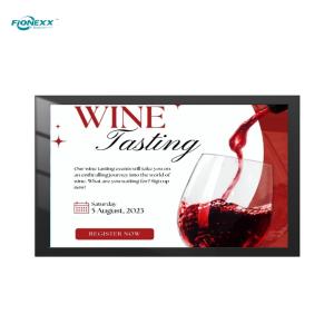 Wholesale 55 inch Black AD Board Outdoor Fanless Wall-Mounted Digital Signage from china suppliers