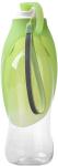 Hallupets Silicone Dog Water Bottle Leak Proof Portable 2 In 1 Dog Bottle