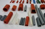 Custom Silicone Rubber Sealing Strips Oven Door Gasket , Durometer Shore 40-80A