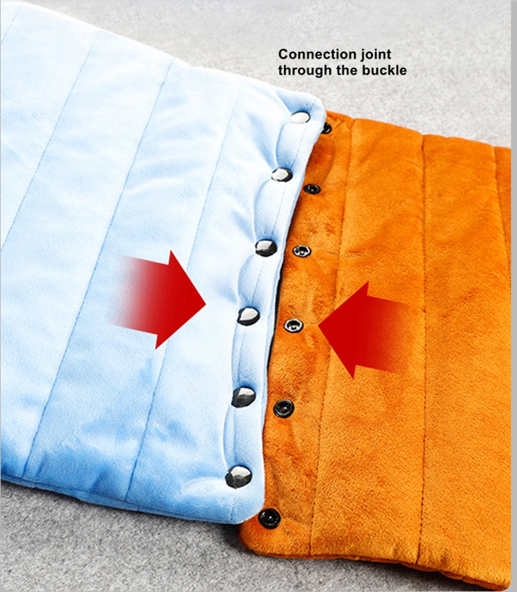 Printed Cloth Hand Warmer Sleeve no button consistent temperature with power bank