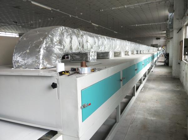 Horizontal Infrared Drier With Stainless Steel Construction Air Pressure 0-0