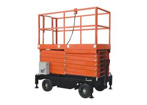 Wholesale Mobile Traction Scissor Lift Platform SJY(I) Mobile Scissors Lift Capacity 500kg from china suppliers