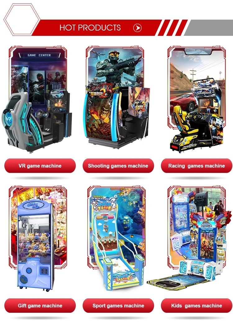 Amusement Coin Operated Arcade Car Racing Video Simulator
