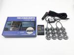 RGB Atmosphere lamp Remote Interior 5050 LED Strip Atmosphere Car Lights With