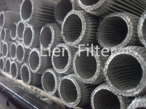 Wholesale Stainless Steel Folded Filter Element High Porosity High Dirt Holding Capacity from china suppliers