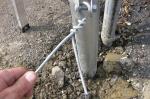 Hot - Dipped Galvanized Iron Wire Chain Link Fences 2'' / 11.5GA