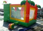 Rainforest theme 0.55mm PVC Funny Inflatable Jumping Castle For Children / Adult